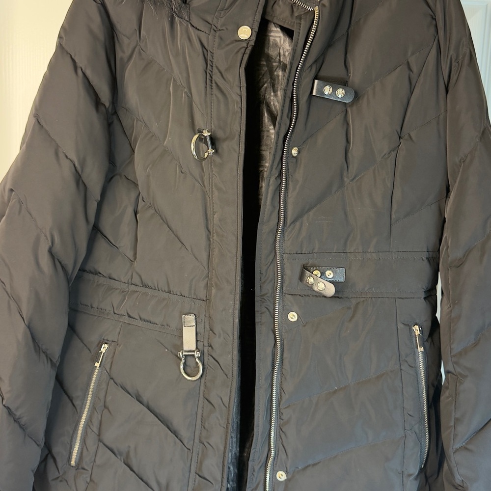 Ivanka Trump black Insulated Puffer Coat